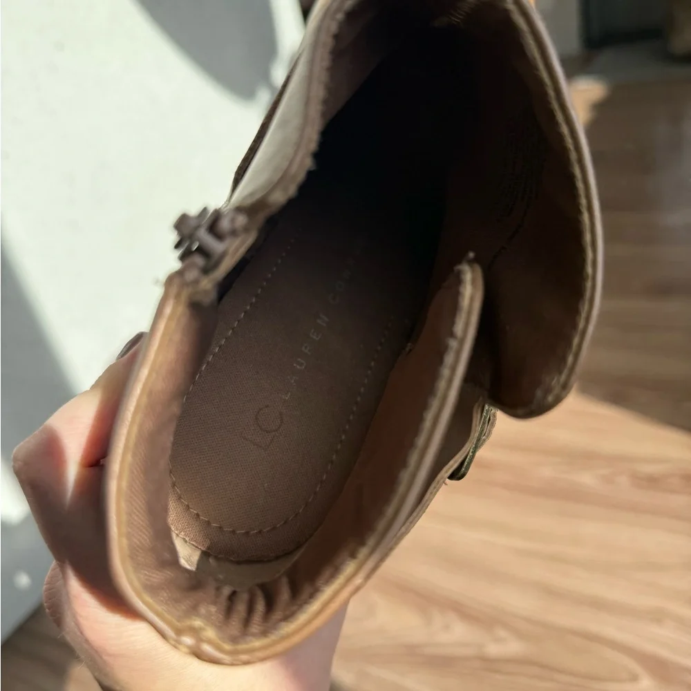 Lauren Conrad Brown Booties – Size 9.5 - Like New